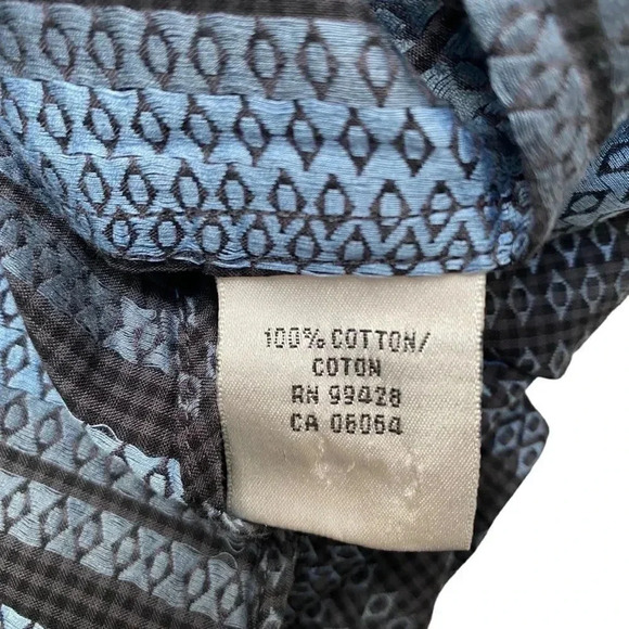 Bugatchi Men’s Classic Woven Cotton Button Down Shirt Long Sleeve Size Large - Picture 13 of 13